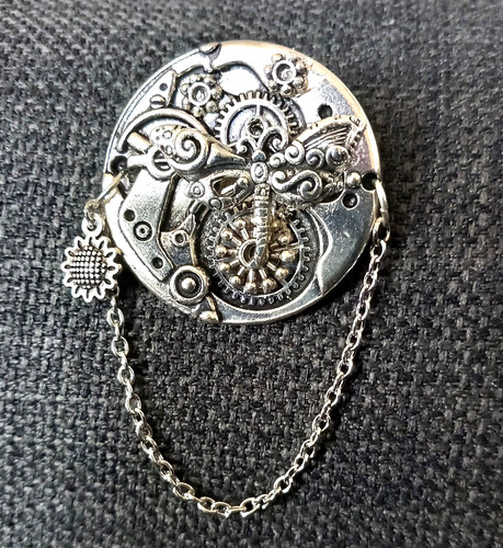Quirky steampunk gears cogs - steampunk,