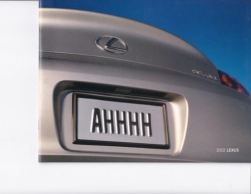 2002 lexus line - line-up, dealer