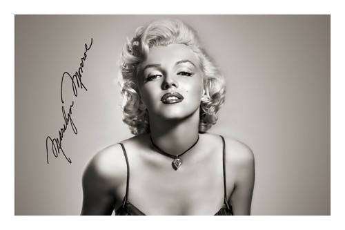 Marilyn monroe signed - signed, a4