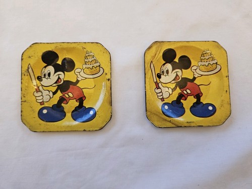 Vintage mickey mouse tinplate - mickey,