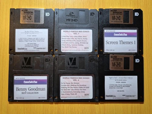 Vintage midi song files - vintage,