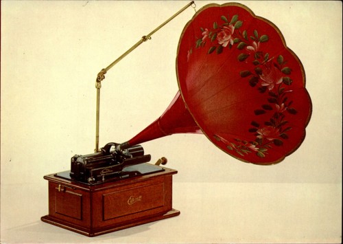Edison triumph phonograph with - triumph,