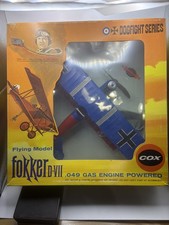 Cox Fokker D-VII Plane Cox Gas
