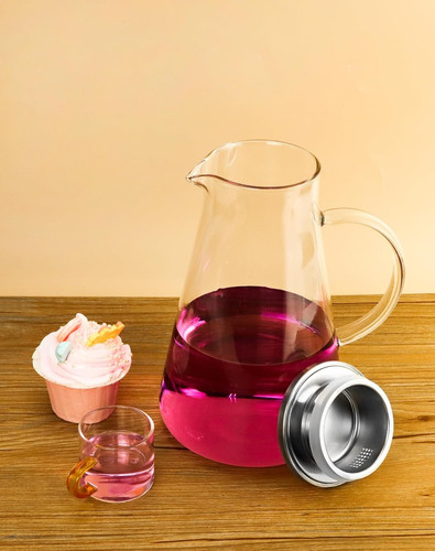 Litre glass jug - ®,