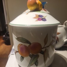 ROYAL WORCESTER   CANISTER &