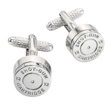 Shotgun Cartridge Cufflinks -