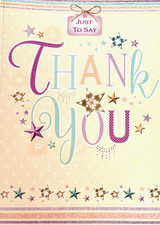 Just to say thank you