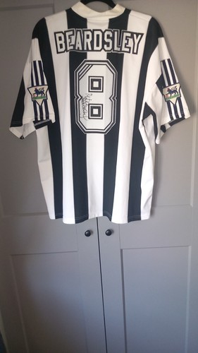 Peter beardsley match worn
