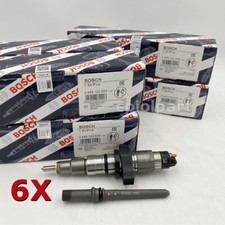 6X Fuel Injectors Bosch OEM
