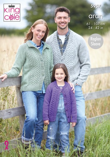 King cole aran knitting - aran,