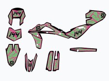 Husqvarna SM Wre WR Cr Smr 125 250 310 450 510 530 Graphics Kit