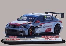 MODEL CARS, LOEB, CITROEN C4