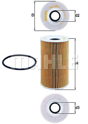 New oil filter - new,