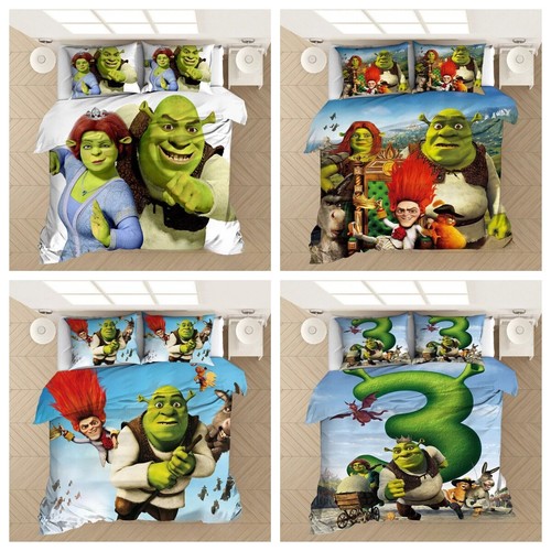 Modern kids shrek bedding set - modern,