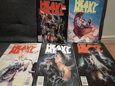 5 Heavy Metal  Magazine Bundle