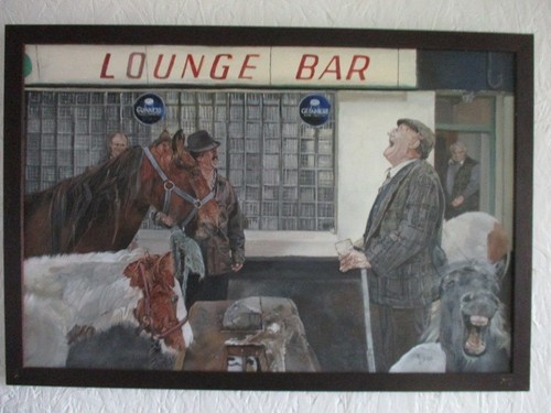 Oil painting irish - oil,