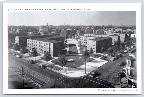 Aerial view carver park - view,