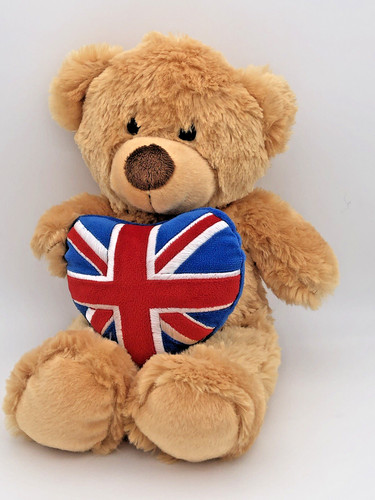 Pms teddy bear union jack - union,
