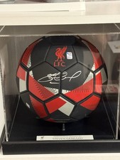 Steven Gerrard Signed Ball In