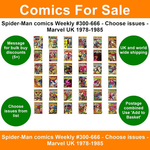 Spider man comics - spider-man, weekly