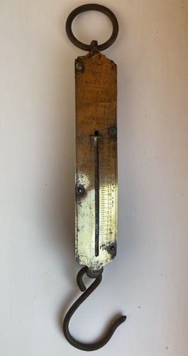 Vintage antique salter no3 - antique,
