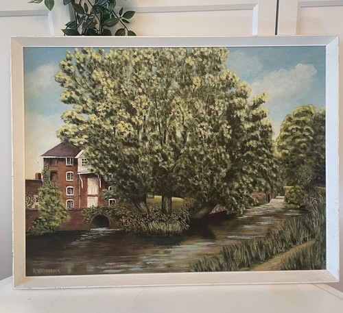 Vintage original oil - vintage, painting