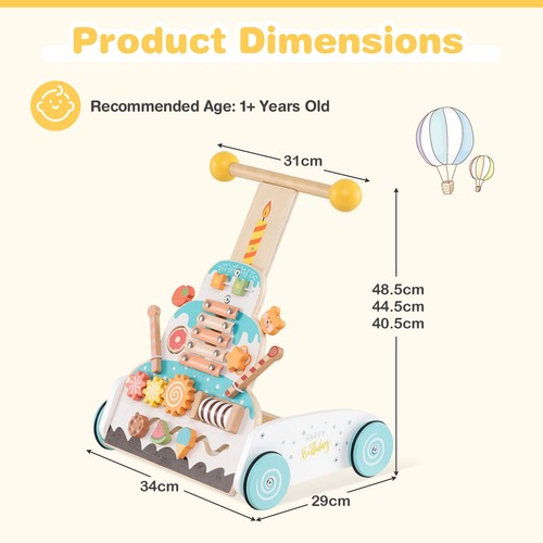 Wooden baby walker - baby,
