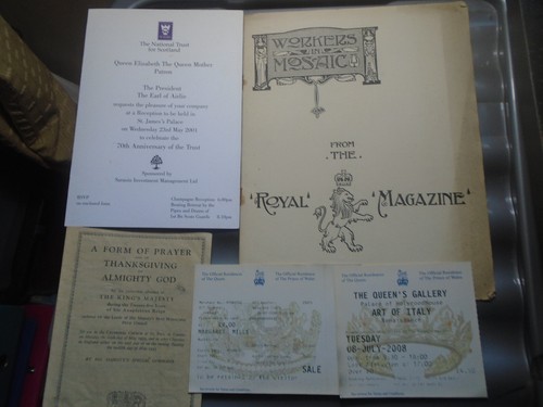 Joblot royal memorabilia - royal, 5