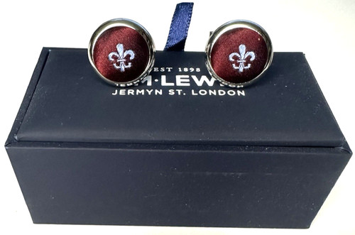 New lewin burgundy woven - new!,