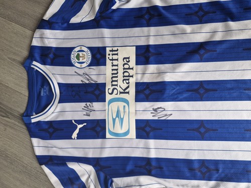 Signed wigan athletic shirt - signed,