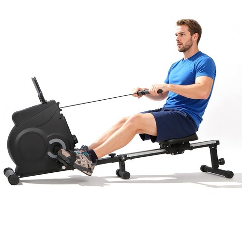 Dual action magnetic - magnetic, rowing