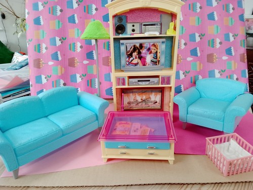 Barbie lounge furniture sofa - barbie,