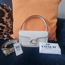 Coach Tabby 20 Cream Leather