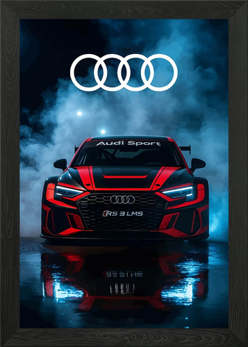 Audi lms race - rs, car