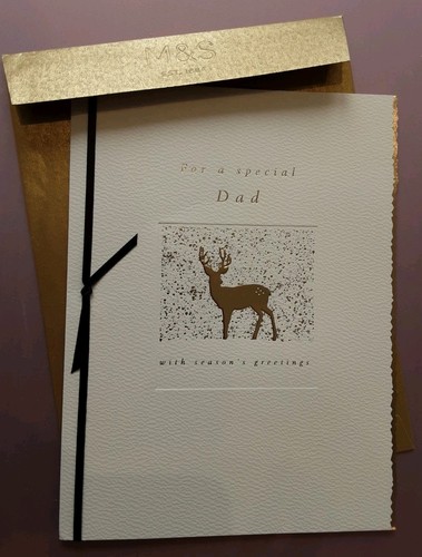 Christmas card dad - christmas,