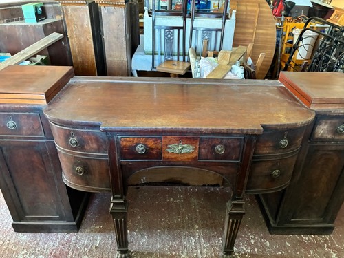 Walnut sideboard chiffonier - walnut,