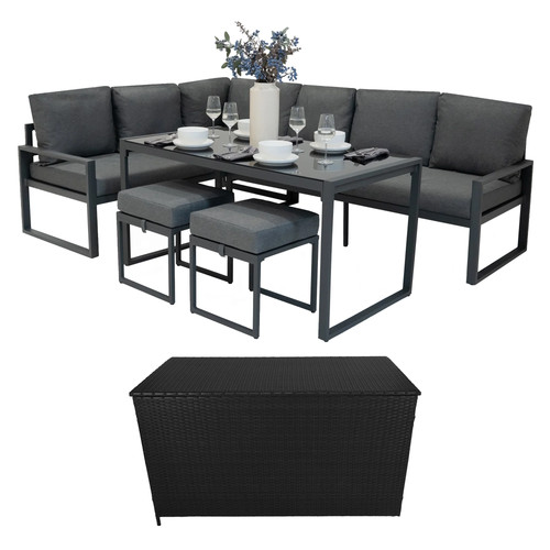 Jardí aluminium corner sofa - jardí,