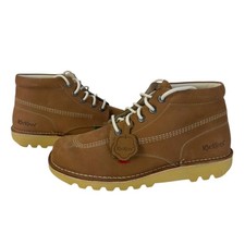 Kickers Kick Hi Brown Suede