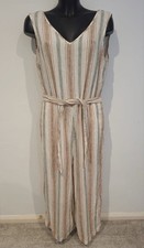 F&F Beige Jumpsuit Size 14