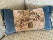 Vintage BUCKINGHAM TAPESTRY'S Tapestry Cushion French Baroque Child Theme