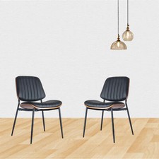 Set of 2 Retro PU Leather