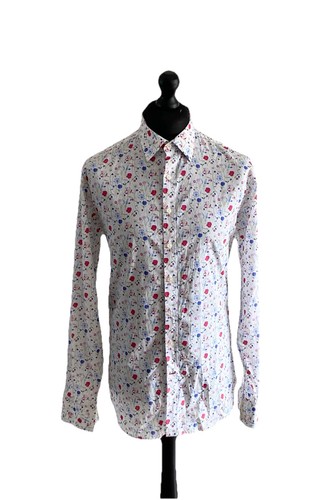 Mens white floral simon - mens,