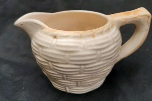 Avon ware small cream - avon, pale