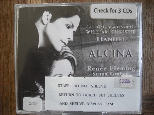 Handel alcina cd 26vg the - handel:,