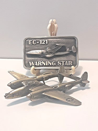 Vtg lot brass plane belt - 2,