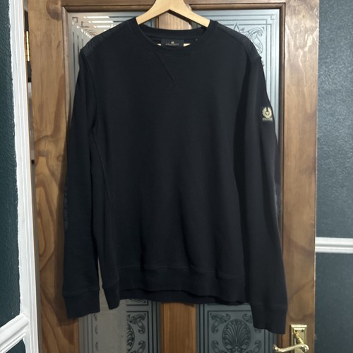 Belstaff black sweatshirt - belstaff,