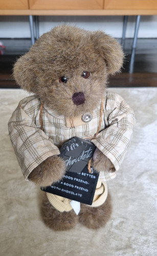 Vintage teddy bear - bear, flame