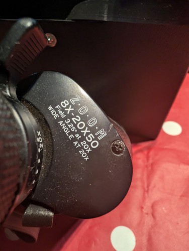 Zenith 20x 50x wide angle - 8x,