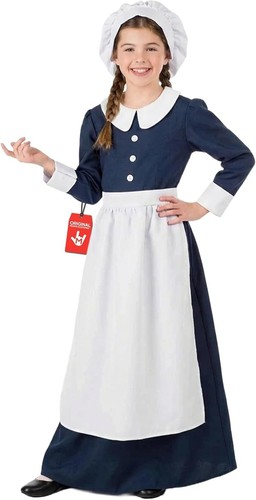 Girls victorian nurse costume - girls,