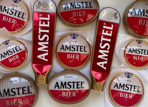 Amstel branding badges - branding,